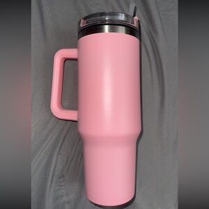 pink cup